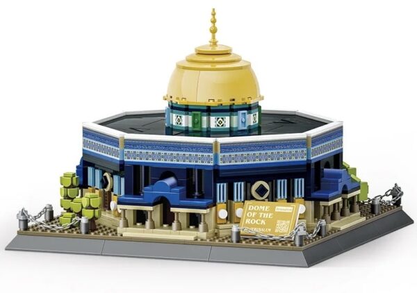 Mosque Dome of the Rock 983pcs Brick Blocks