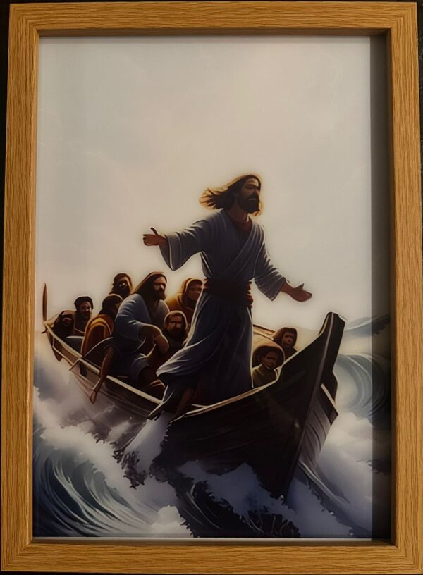 Jesus Against The Storm - Image 2