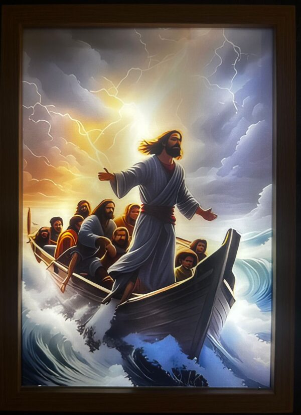 Jesus Against The Storm - Image 3